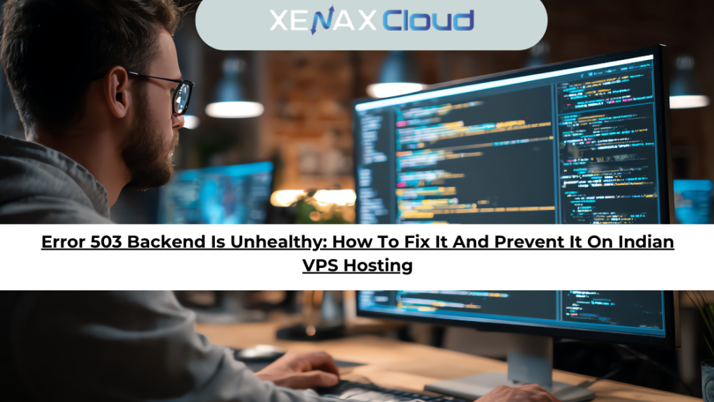 error 503 backend is unhealthy