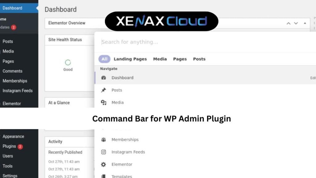 Command Bar for WP Admin Plugin