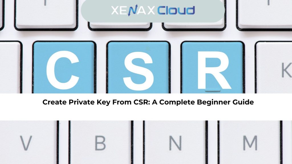 create private key from csr 