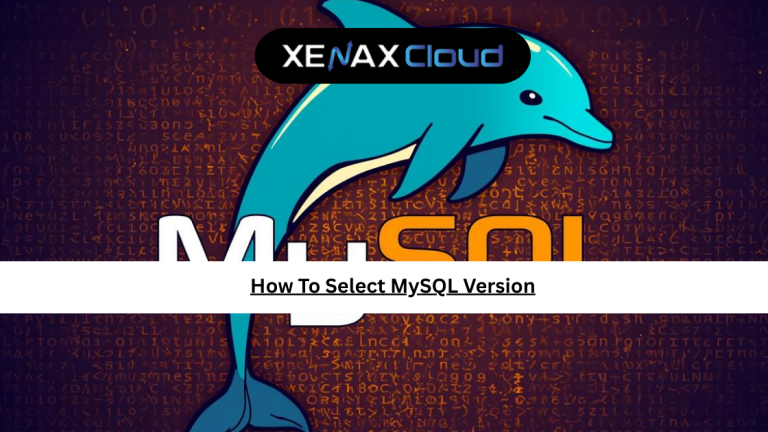 How To Select MySQL Version And Manage Database Size On XenaxCloud Indian Hosting
