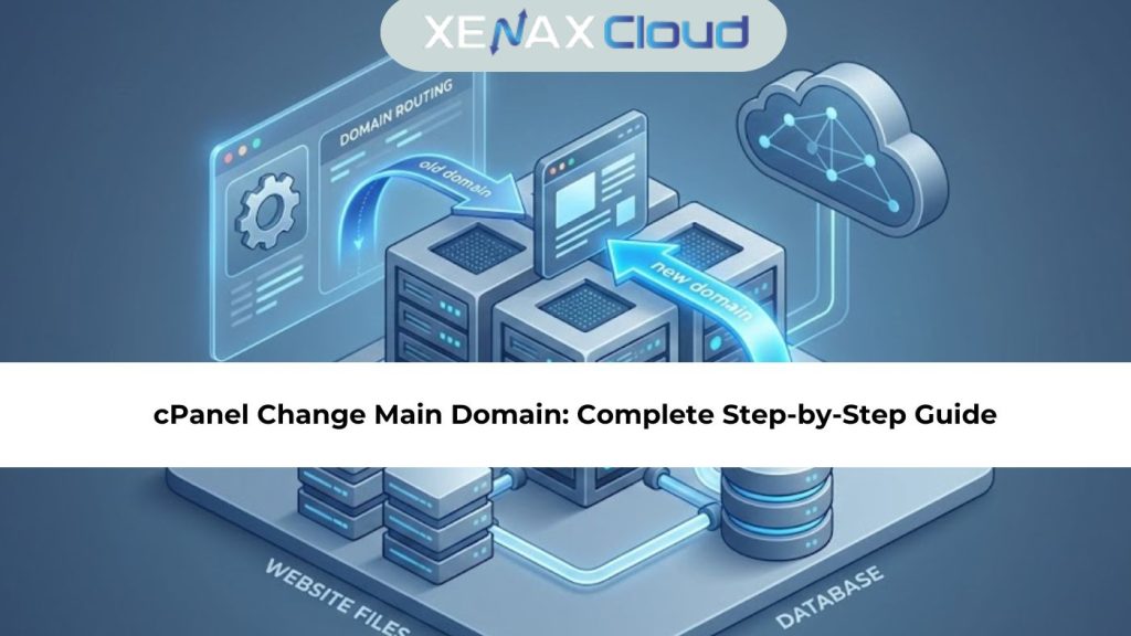 cPanel Change Main Domain