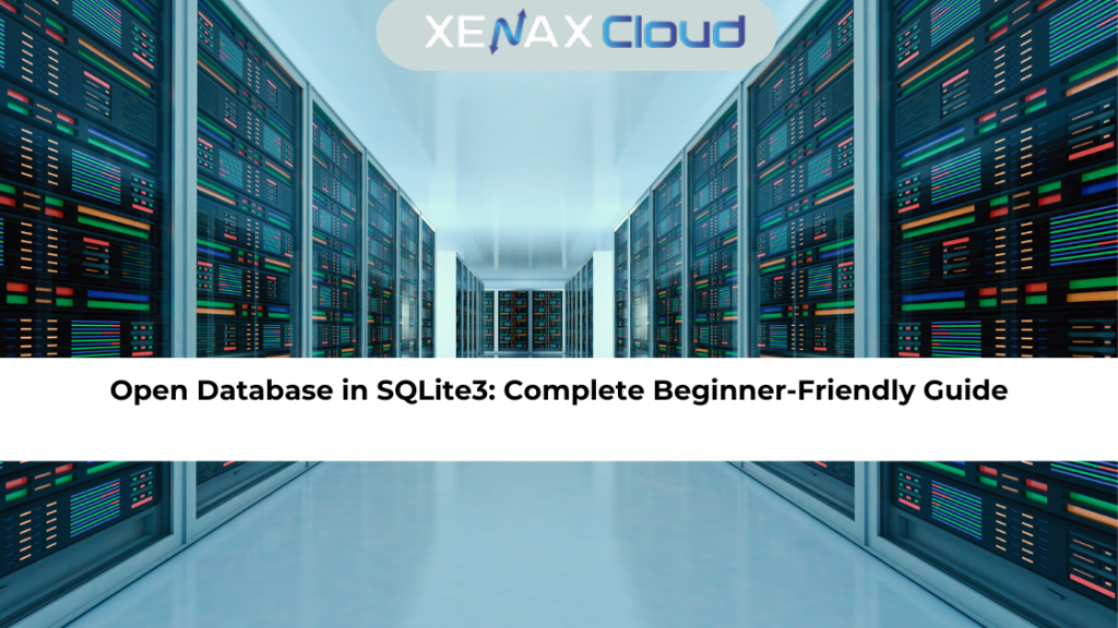 Open Database in SQLite3: