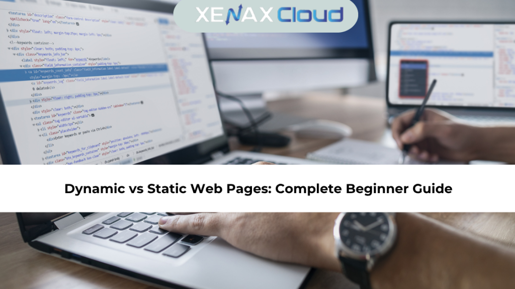 Dynamic vs Static Web Pages Complete Beginner Guide