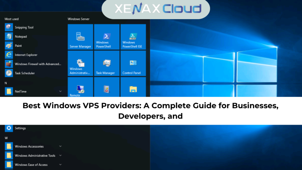 Best Windows VPS Providers: A Complete Guide for Businesses, Developers, and