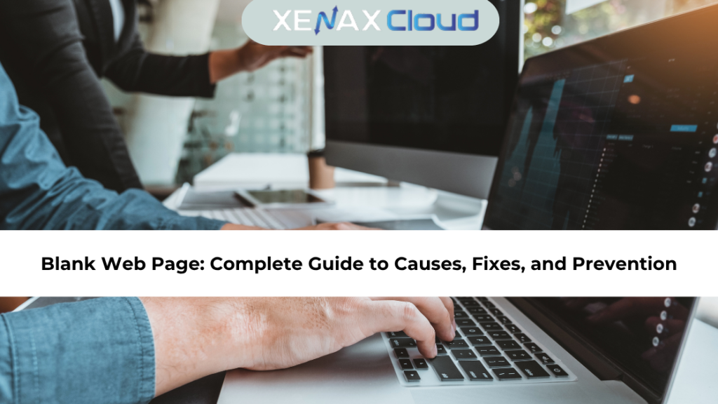 Blank Web Page: Complete Guide to Causes, Fixes, and Prevention
