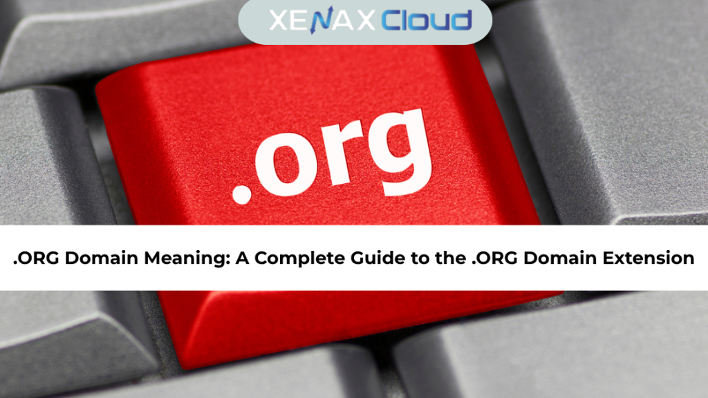 .ORG Domain Meaning A Complete Guide to the .ORG Domain Extension