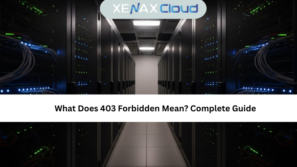 what does 403 forbidden mean