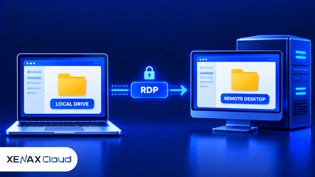 how to transfer files to rdp