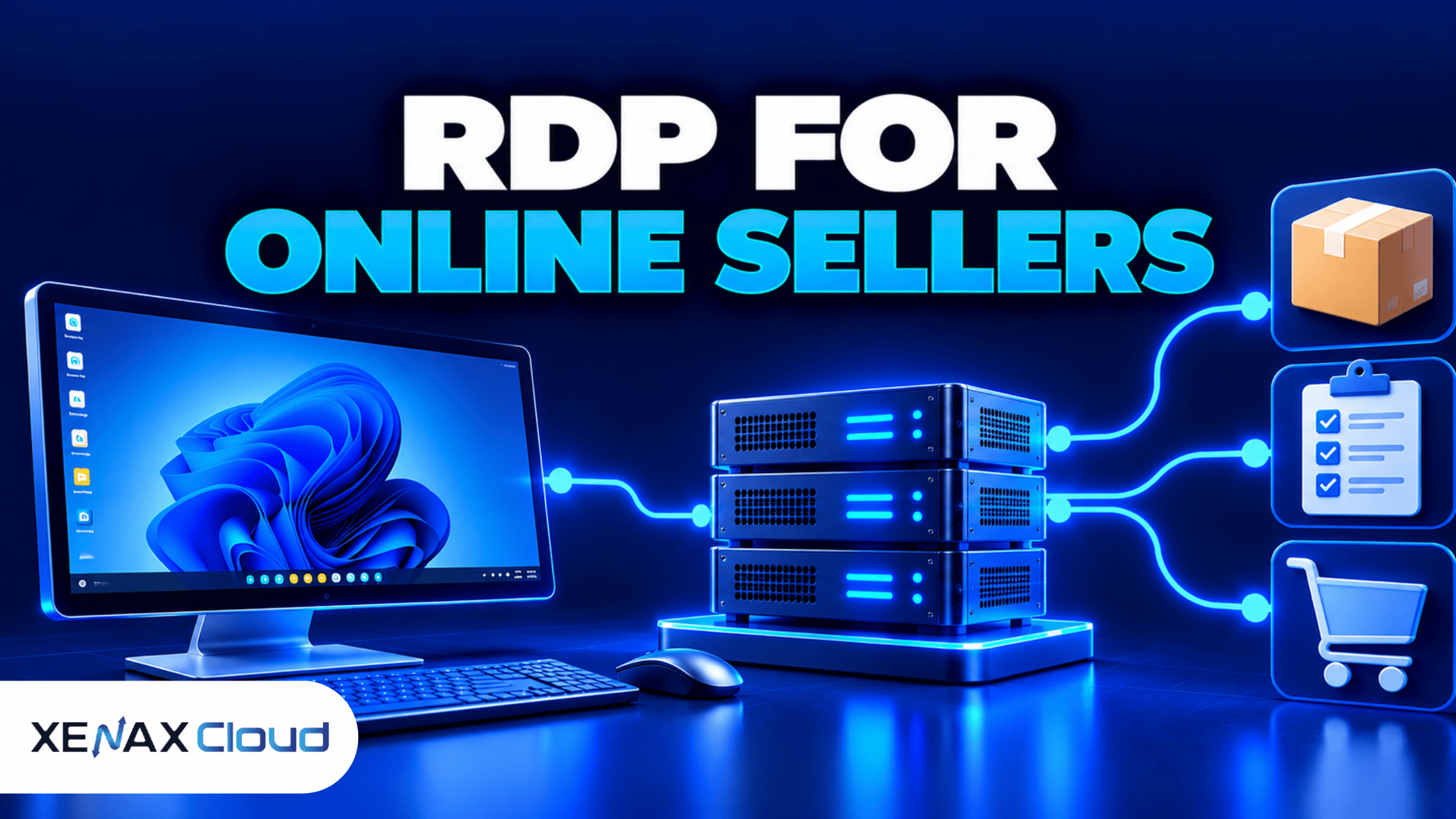 RDP for Online Sellers: Manage Marketplace Work Remotely