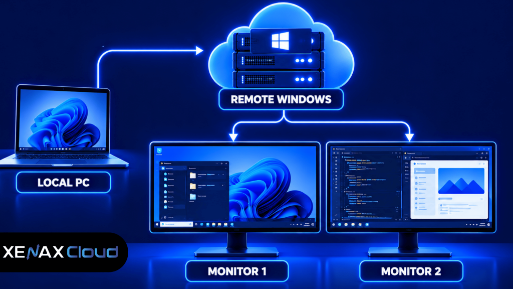 rdp for multiple monitors